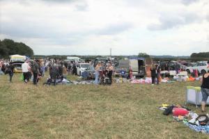 Autumn car boot sale at Lower Hook Farm